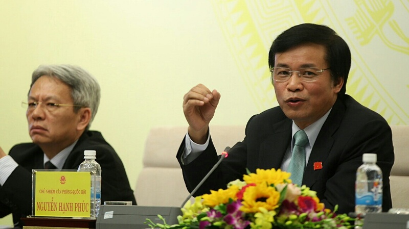 การแถลงข่าวต่อสื่อมวลชนผลการประชุมครั้งที่ 9 รัฐสภาเวียดนามสมัยที่ 13